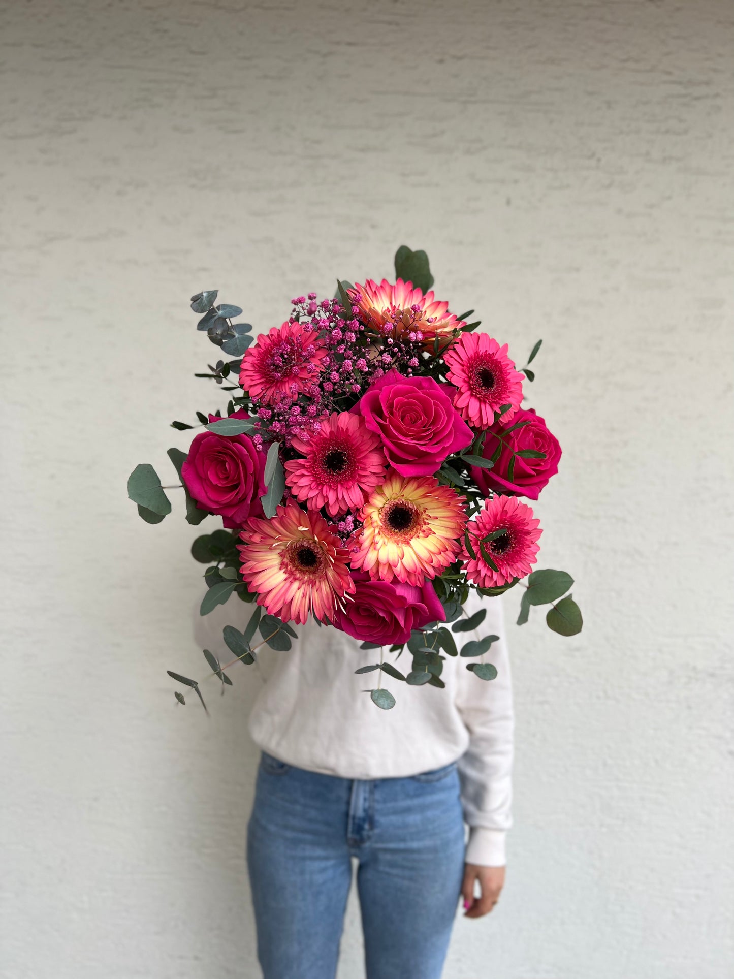 Pink Velvet Blumenstrauß